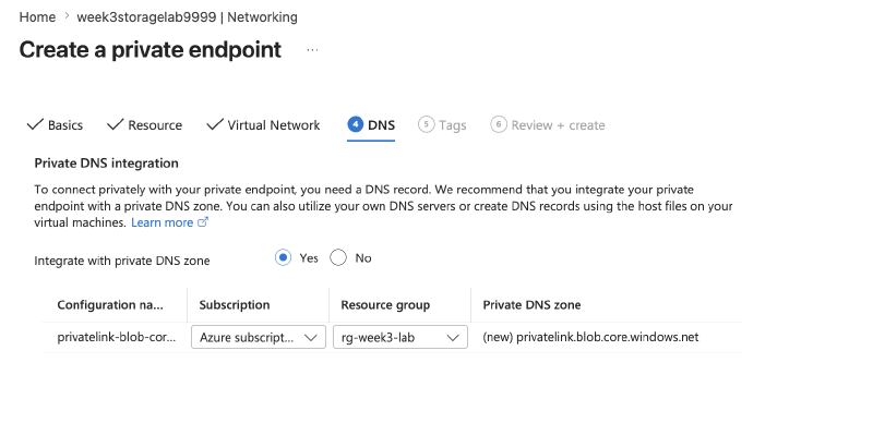 Linking the private DNS zone automatically